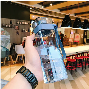 Transparent Square Water Bottle