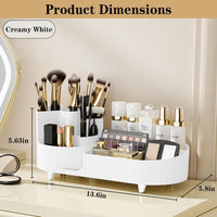 Large Rotating Makeup Organizer for Skincare, Perfumes and Lotions