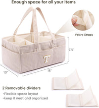 Diaper Caddy Organizer Baby Storage Basket Personalized