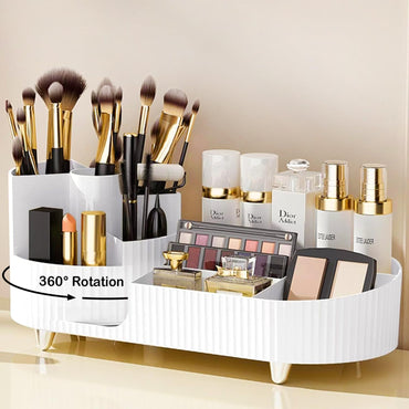 Large Rotating Makeup Organizer for Skincare, Perfumes and Lotions