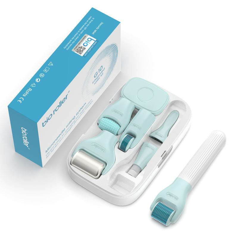 Microneedling Derma Roller Kit G10 | Facial Skin Care Tool for Anti-Wrinkles