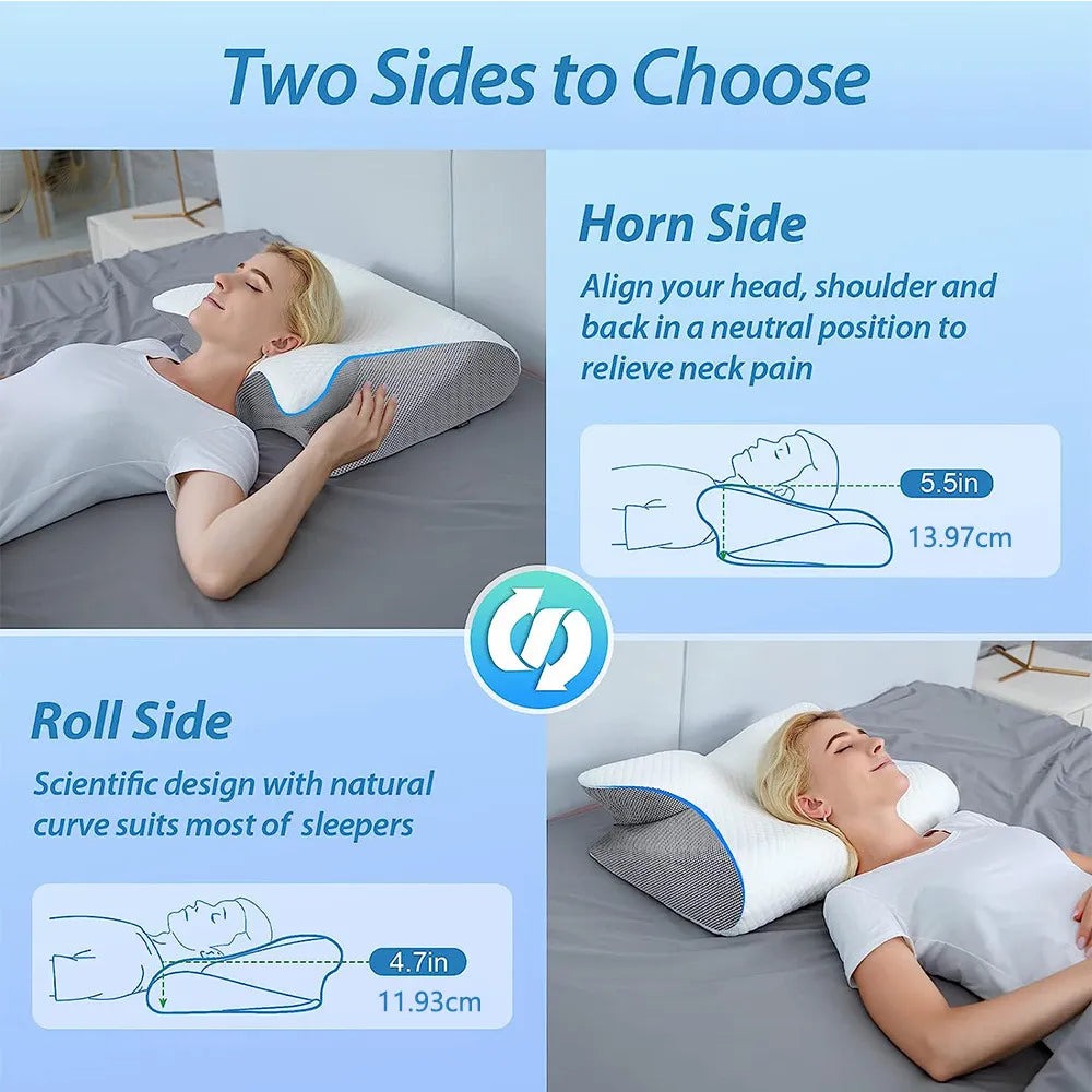 Memory Foam Inflatable Neck Pillow