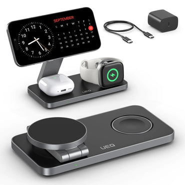 3 in 1 Apple Charging Station Wireless Charging Stand