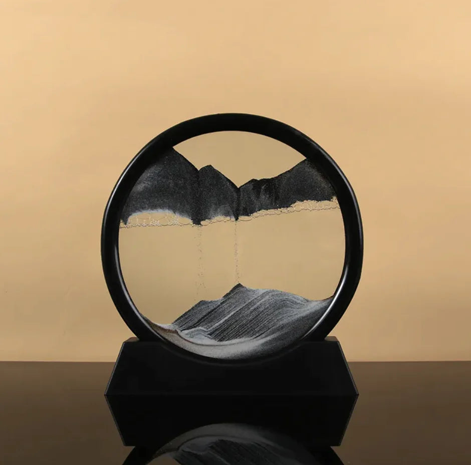 Moving Sand Art Decorative Hourglass