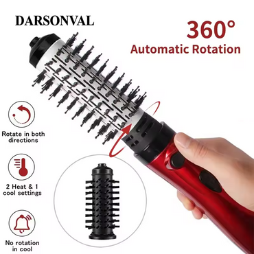 Rotating Hair Brush Dryer 3-in-1 Hair Styler