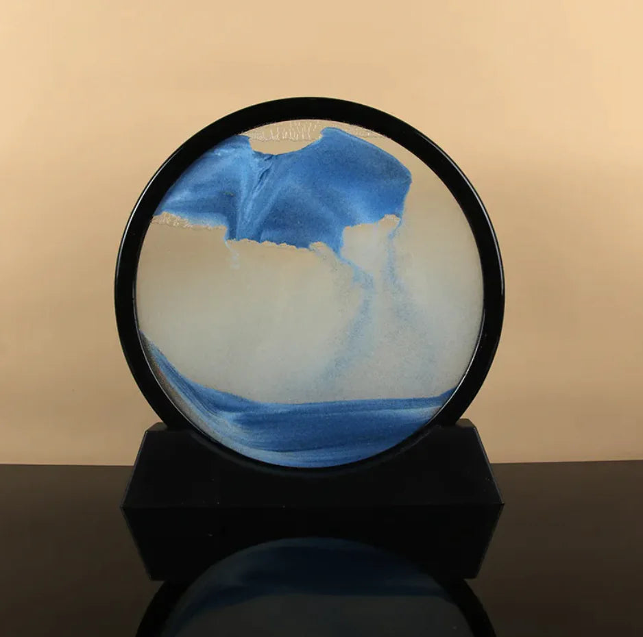 Moving Sand Art Decorative Hourglass