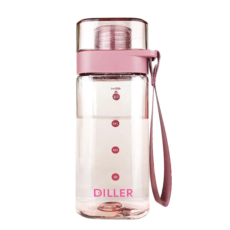Transparent Square Water Bottle