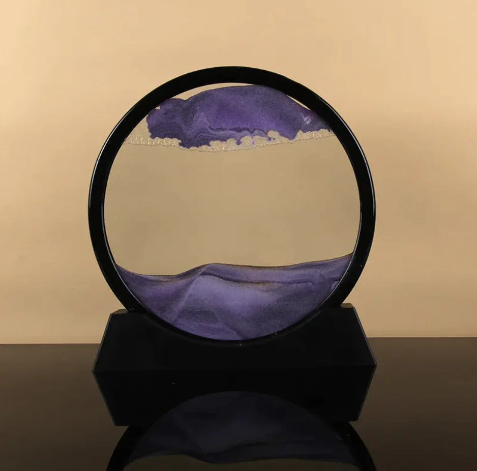 Moving Sand Art Decorative Hourglass