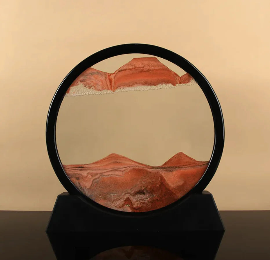 Moving Sand Art Decorative Hourglass