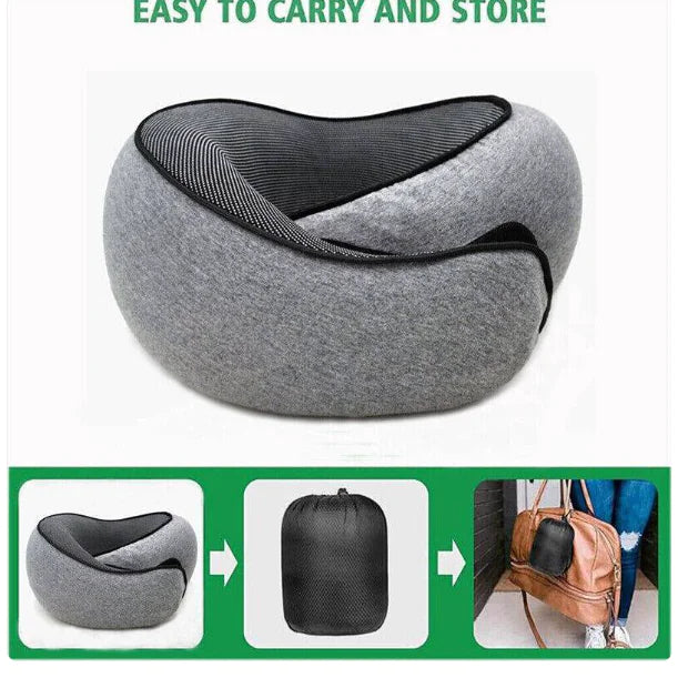Memory Foam Neck Pillow for Travel