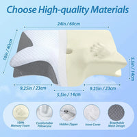 Memory Foam Inflatable Neck Pillow