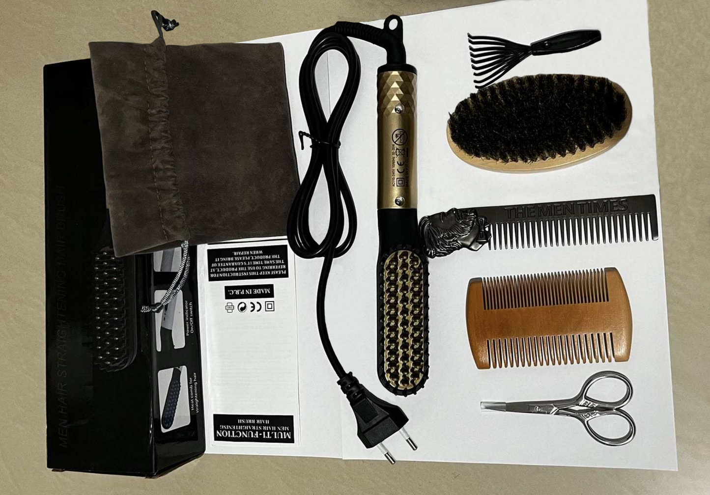 Ultimate Men’s Grooming Kit – Beard, Hair & Travel Set