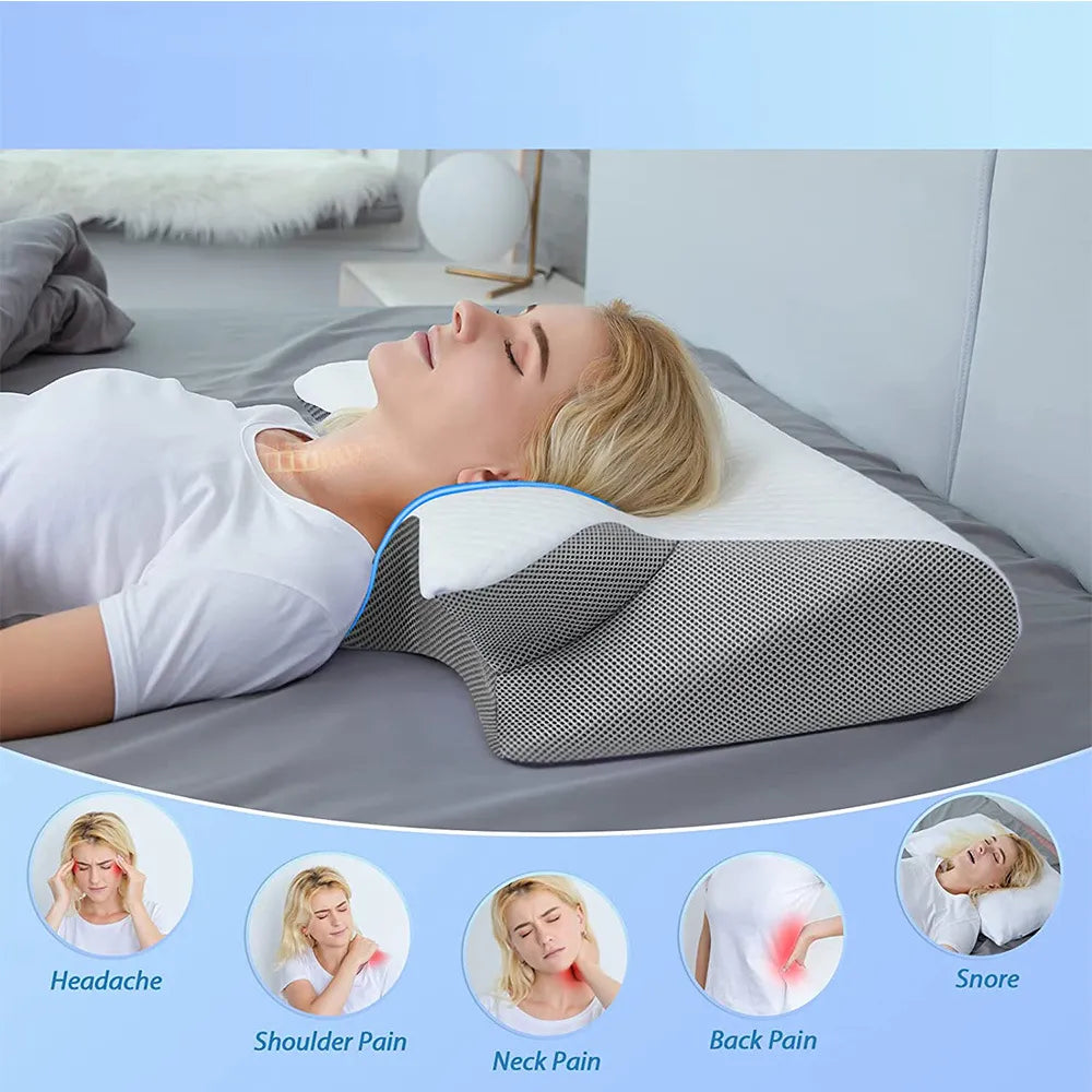 Memory Foam Inflatable Neck Pillow