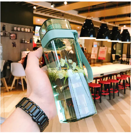 Transparent Square Water Bottle